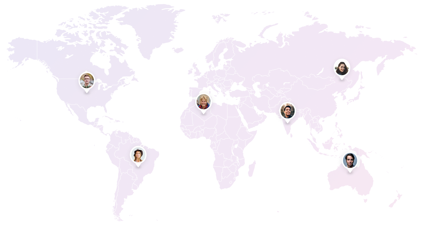 world map